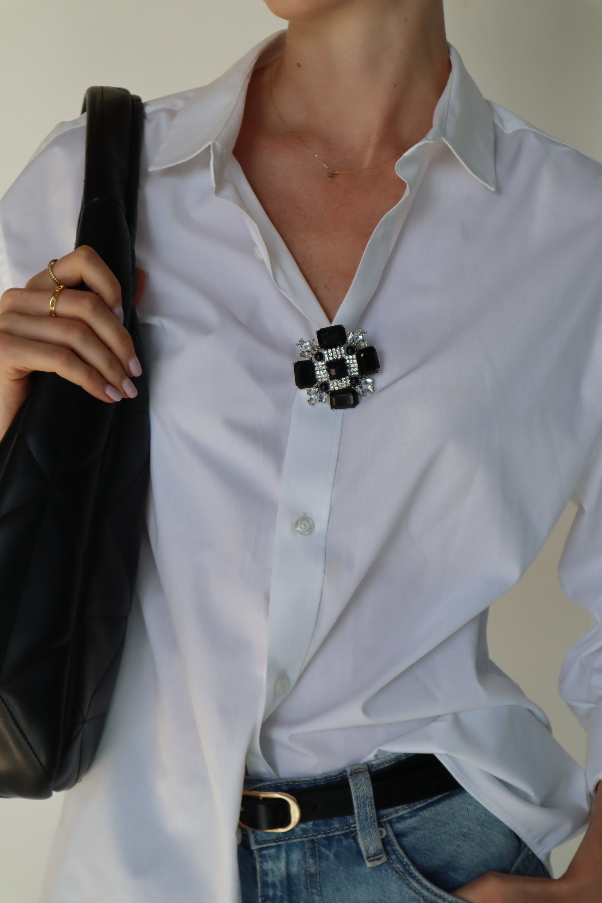 SILVER BROOCHES