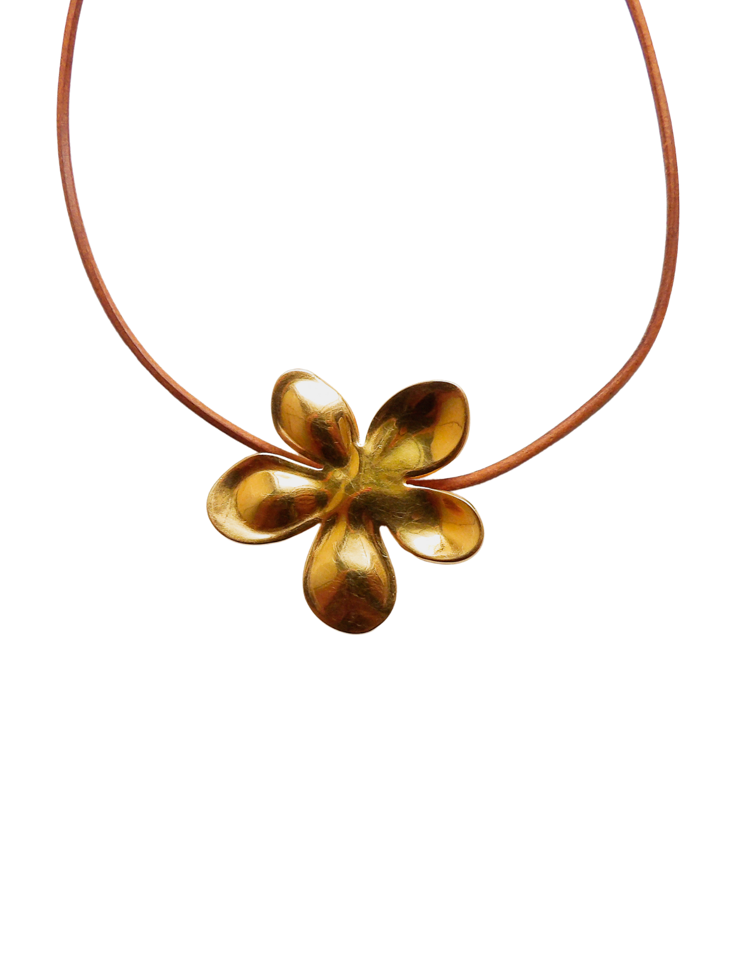 FUN FLOWER BROOCH (GOLD)