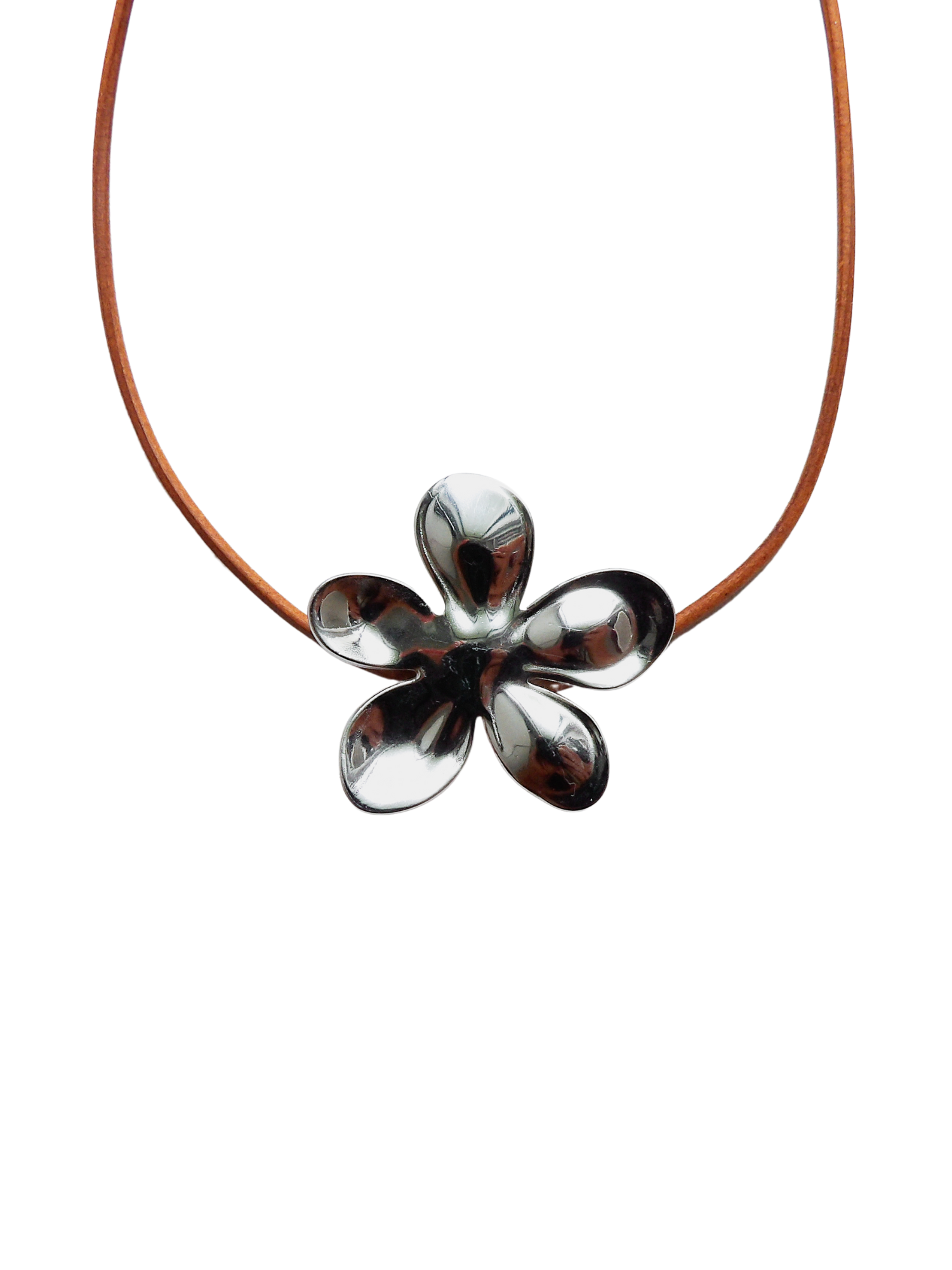 FUN FLOWER BROOCH (SILVER)