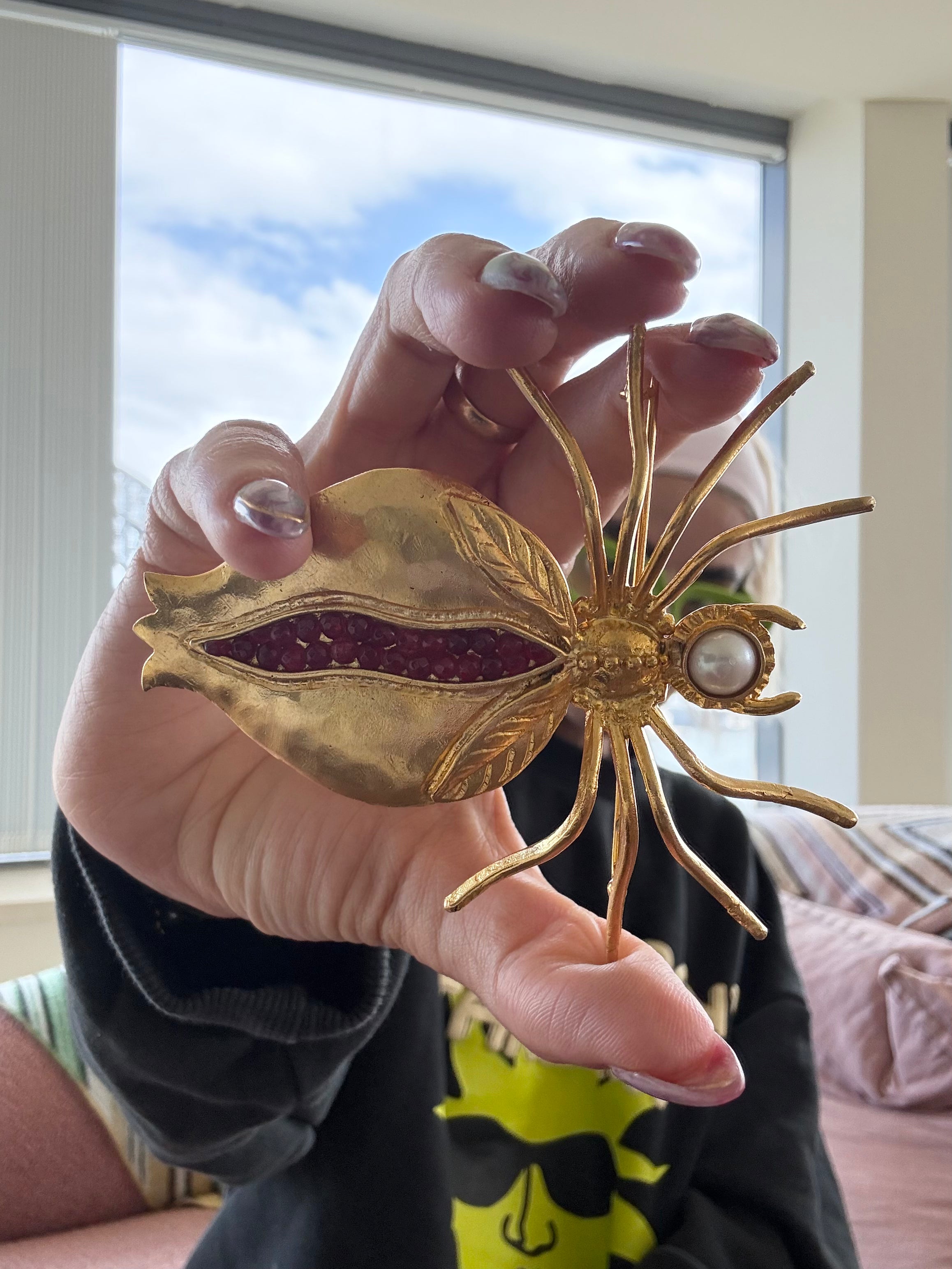 SUPERPOWER SPIDER BROOCH