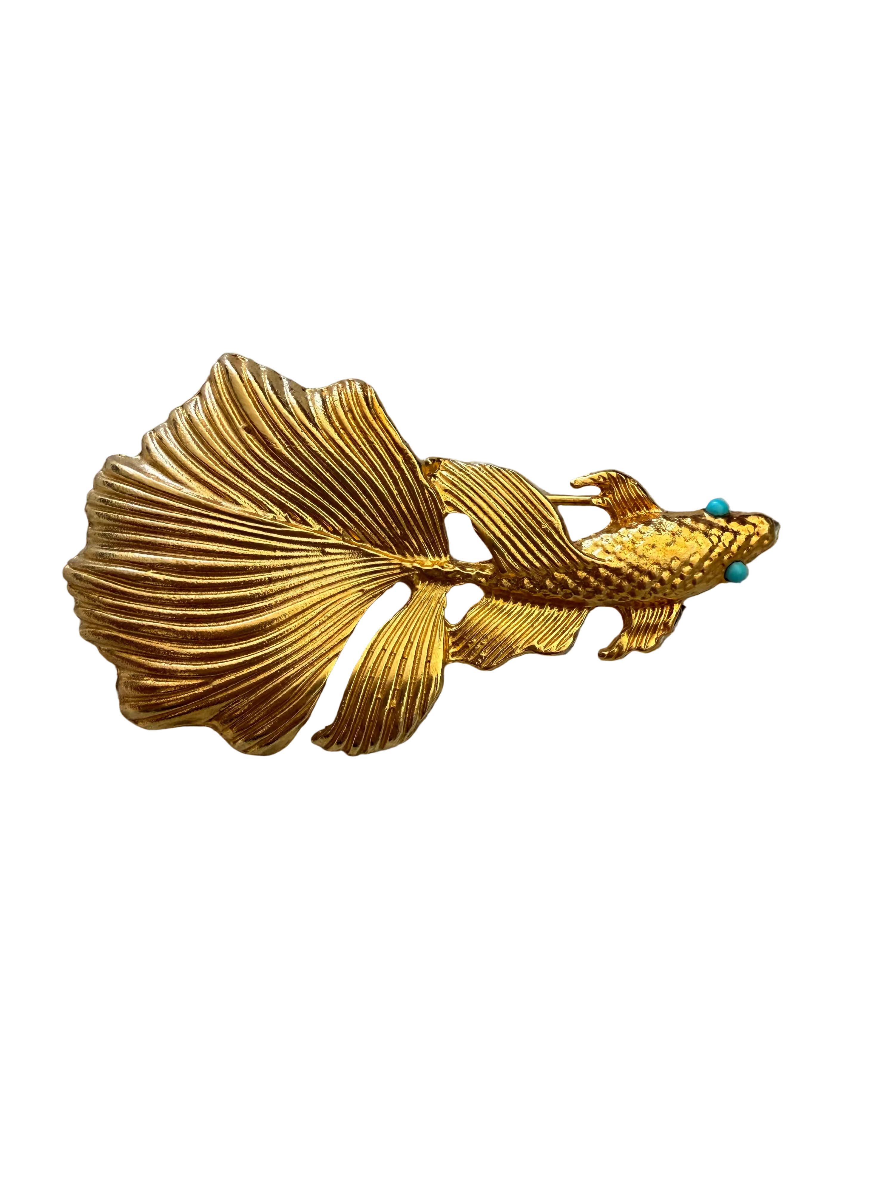FAITHFUL FISH BROOCH